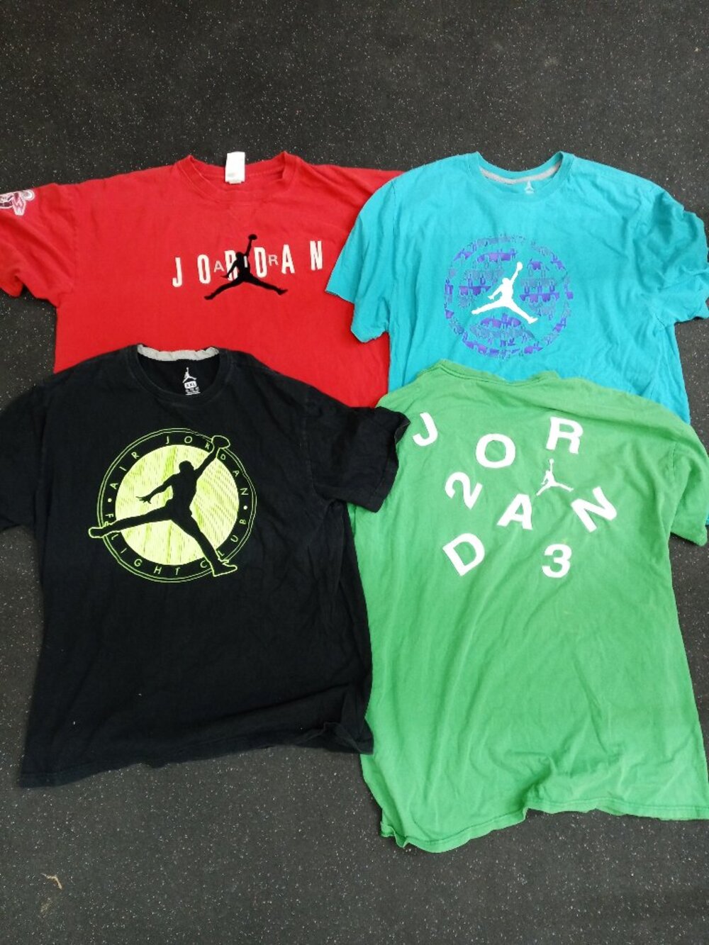 T Shirt Jordan Michael Jordan Lot of 4 Jump Man XXL